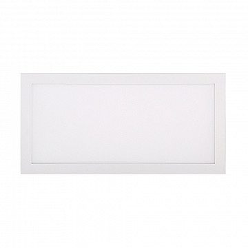 Painel Backlight LED Embutir Retangular Alumínio 30W 6.500K - Branco