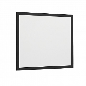 Painel LED Embutir Quadrado Alumínio Bivolt 40W 6.500K - Preto