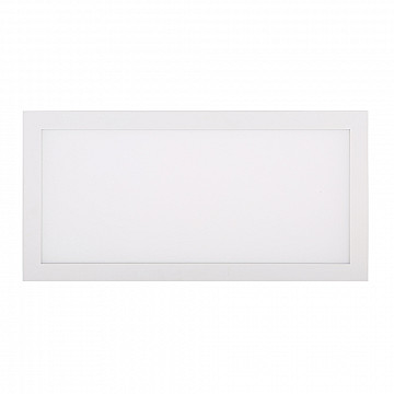 Painel Backlight LED Embutir Retangular Alumínio 30W 3.000K - Branco