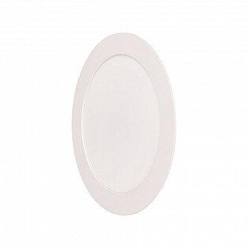 Painel LED Play Embutir Redondo 12W Bivolt 3.000K - Branco