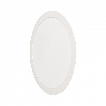 Painel LED Play Embutir Redondo 18W Bivolt 3.000K - Branco