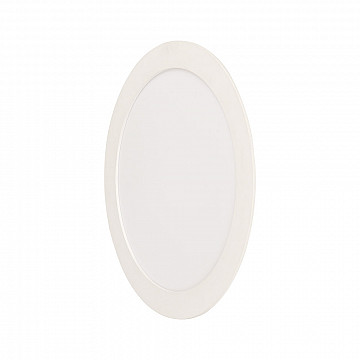 Painel LED Play Embutir Redondo 24W Bivolt 6.500K - Branco