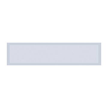Painel Slim LED Embutir 1220x310mm Bivolt 45W 6.500K - Branco