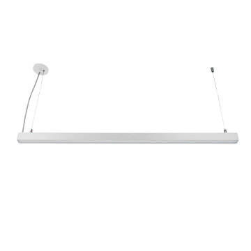 Pendente LED Mizan 1m 30W Bivolt 4.100K - Branco Fosco