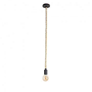 Pendente Sailor Corda Sisal - Preto