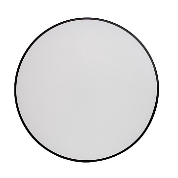Plafon LED Dora 30W 37,5cm Bivolt Temperatura de Cor Ajustável - Preto