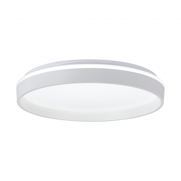 Plafon LED Duetto Redondo 260mm 18W Bivolt TCC Ajustável - Branco