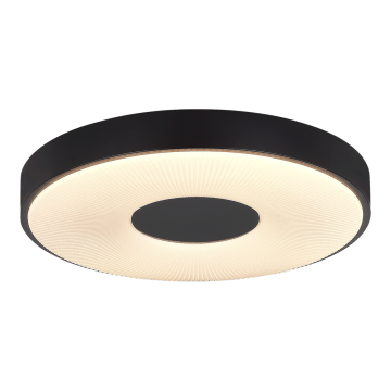 Plafon LED Elis 48W Bivolt Temperatura de Cor Ajustável - Preto