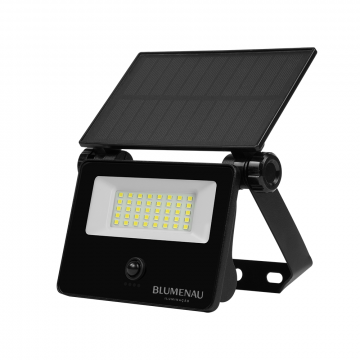 Refletor LED Play Solar 50W IP66 6.500K - Preto