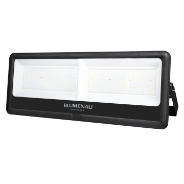 Refletor LED PRO 1000W IP66 Alumínio Bivolt 6.500K - Preto
