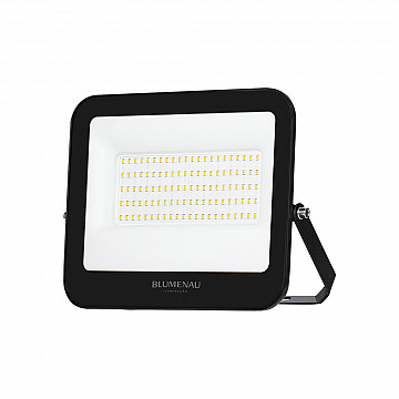 Refletor LED PRO 100W IP66 Bivolt 3.000K - Preto