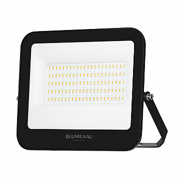 Refletor LED PRO 100W IP66 Bivolt 6.500K - Preto