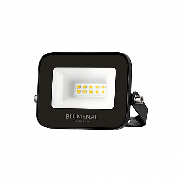 Refletor LED PRO 10W Alumínio Bivolt IP66 3.000K