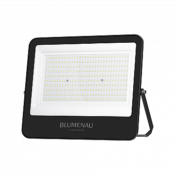 Refletor LED PRO 300W IP66 Bivolt 6.500K - Preto