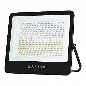 Refletor LED PRO 400W IP66 Bivolt 6.500K - Preto