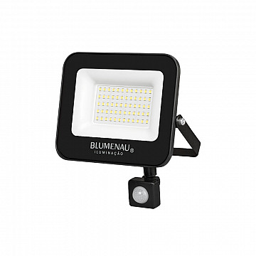 Refletor LED PRO Sensor IP66 Bivolt 50W 6.500K
